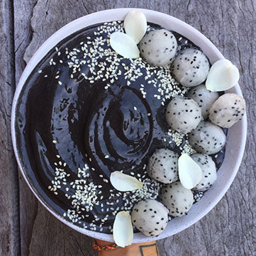 Activated Charcoal Smoothie Bowl