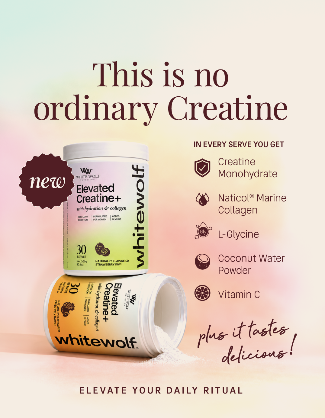Elevated Creatine+