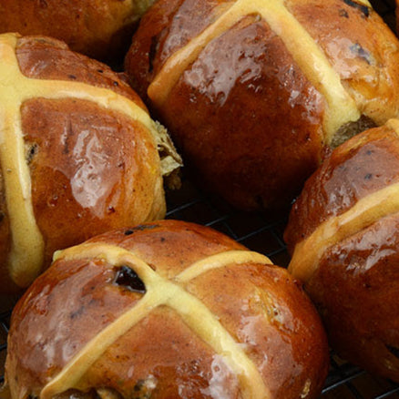 Protein Hot Cross Buns