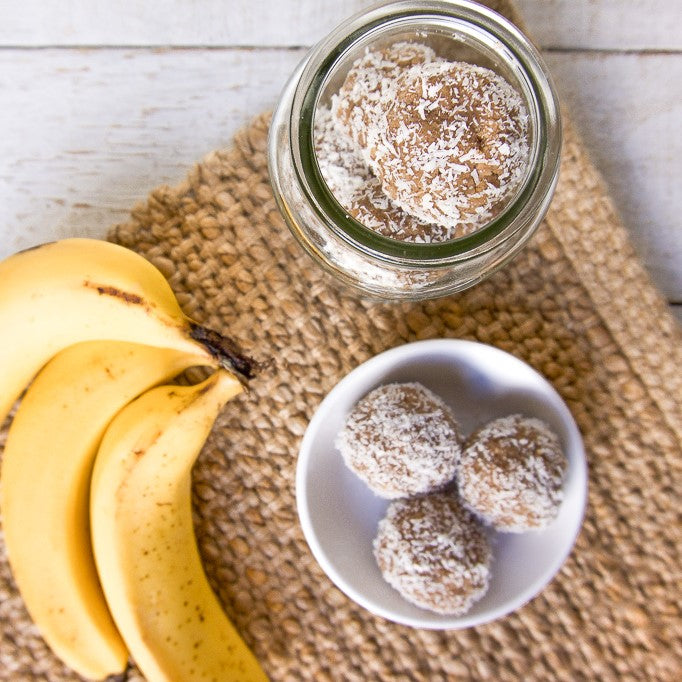 Banana Bread Protein Balls