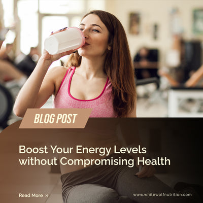 White Wolf's Natural Energy Drinks: Boost Your Energy Levels without Compromising Health