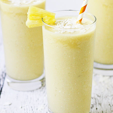 Pineapple coconut protein smoothie