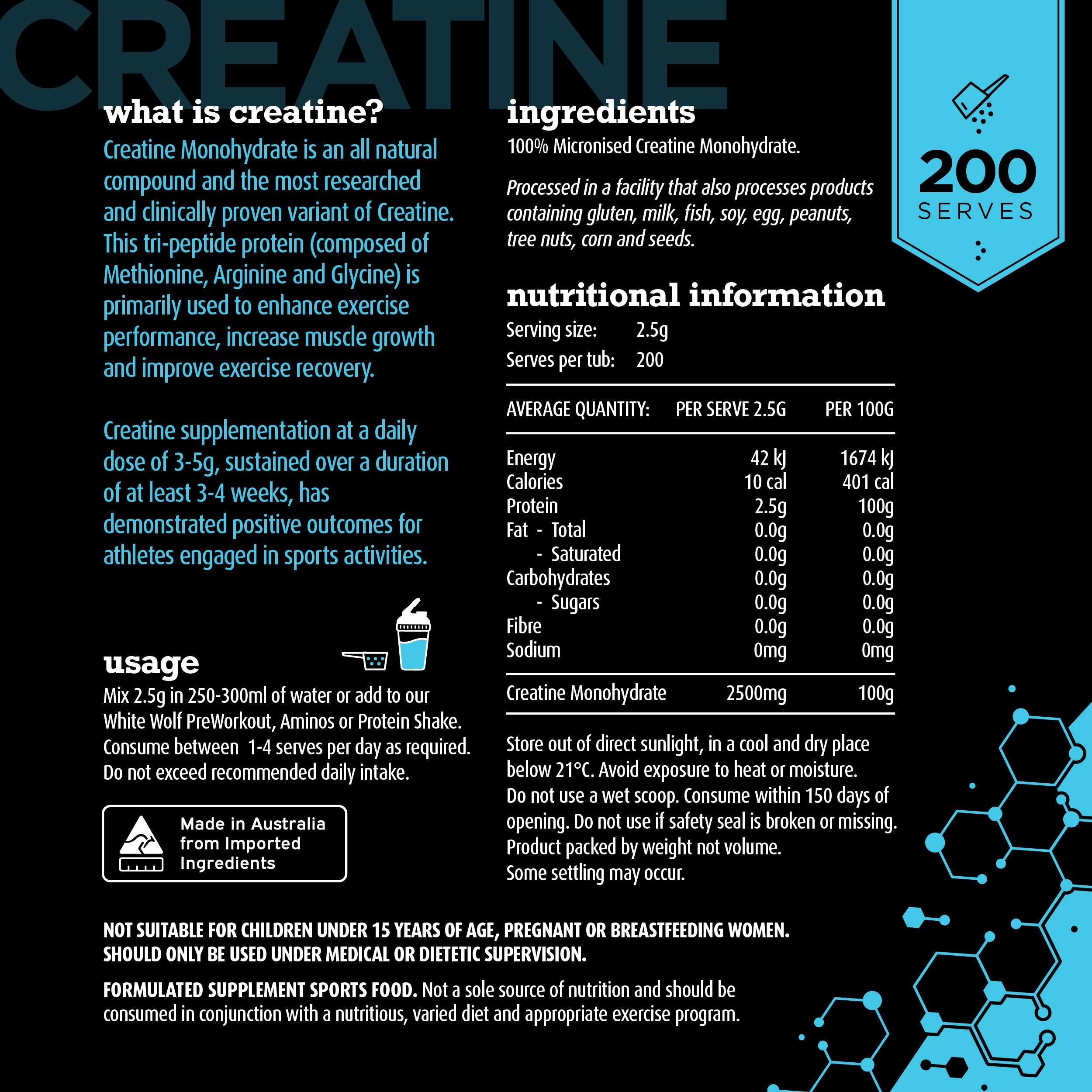 Creatine Monohydrate