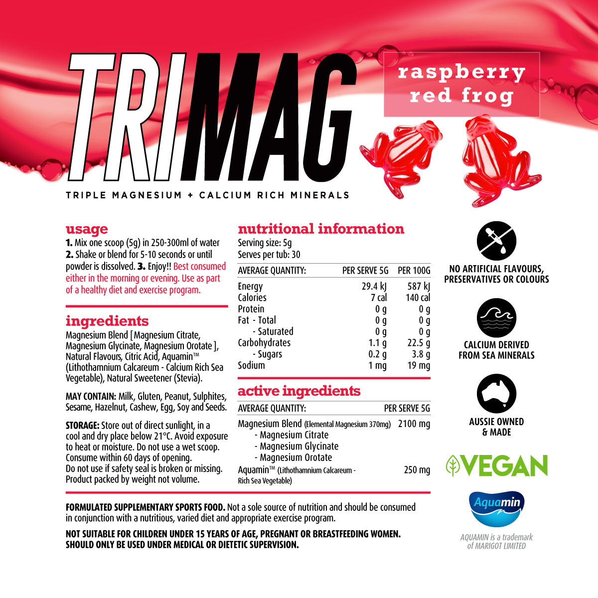 TriMag: Triple Magnesium + Calcium Mineral Blend