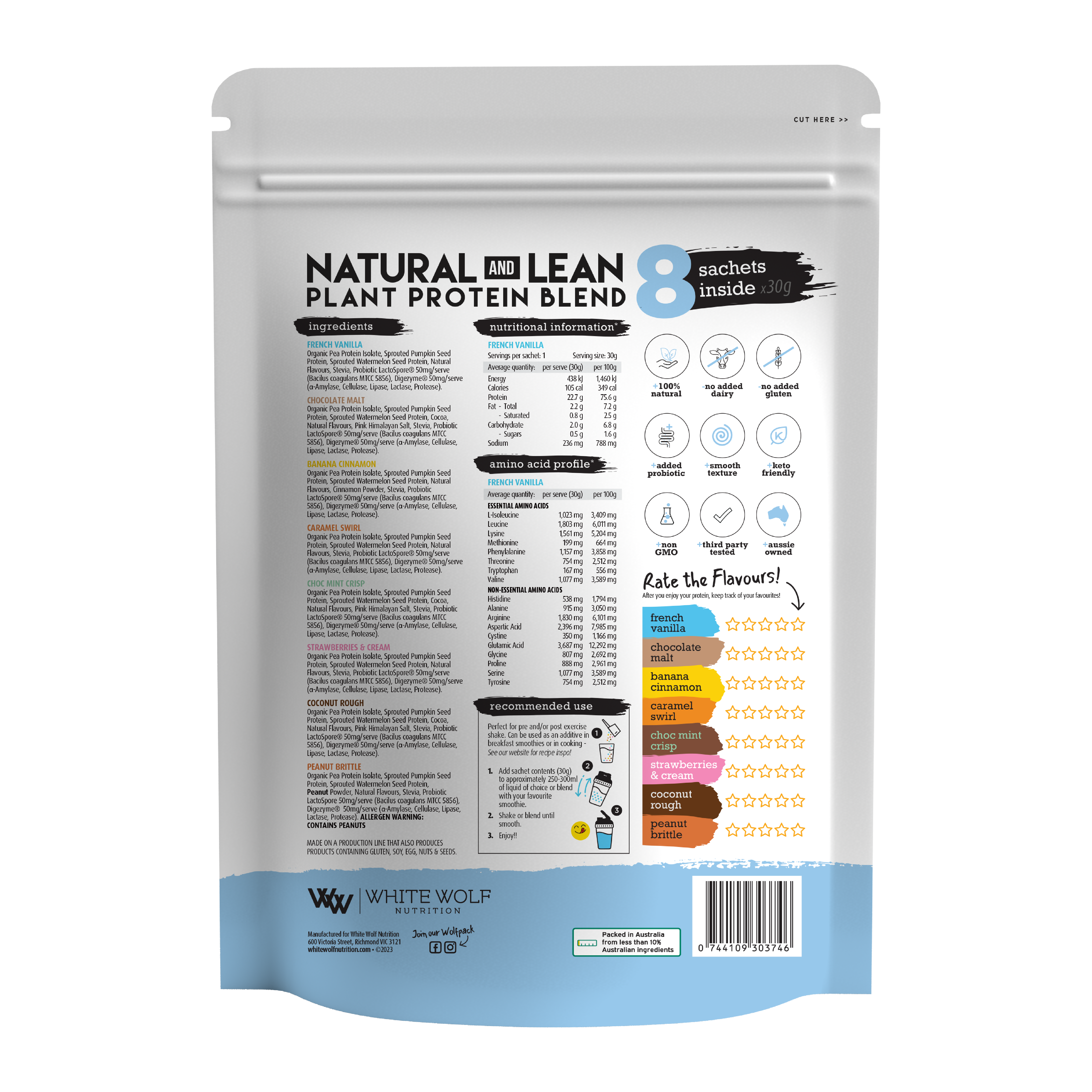 Natural & Lean Plant Protein - Sample Pack