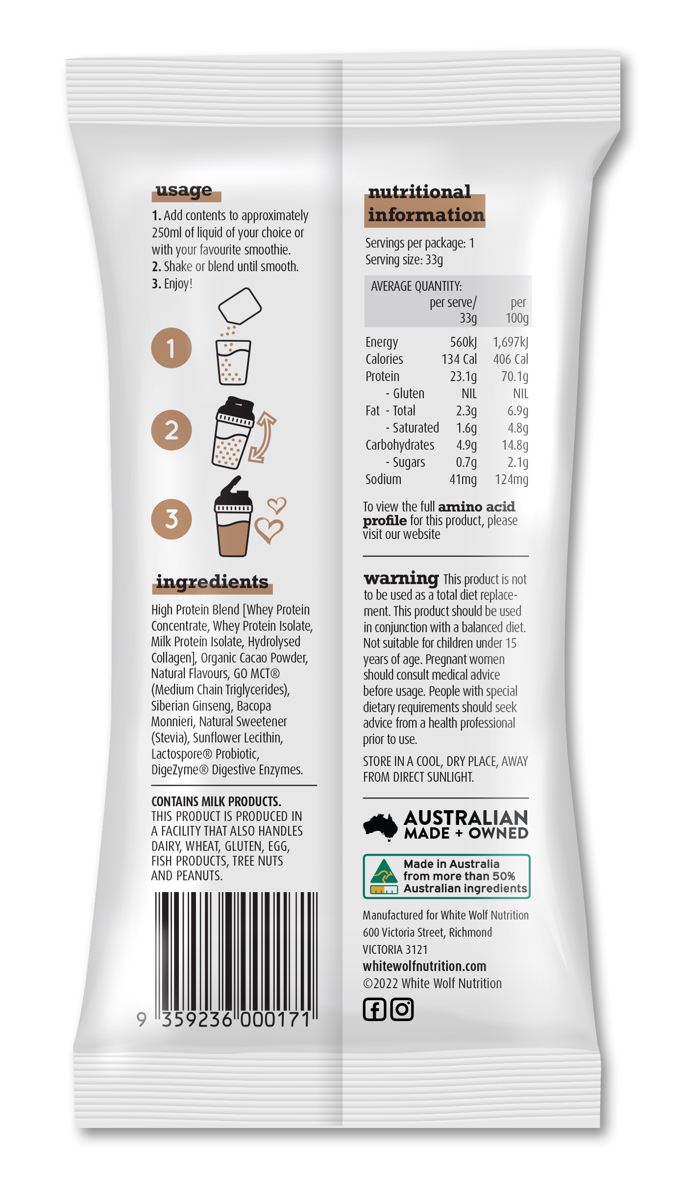 Whey Better Protein Boosted with Collagen - Samples