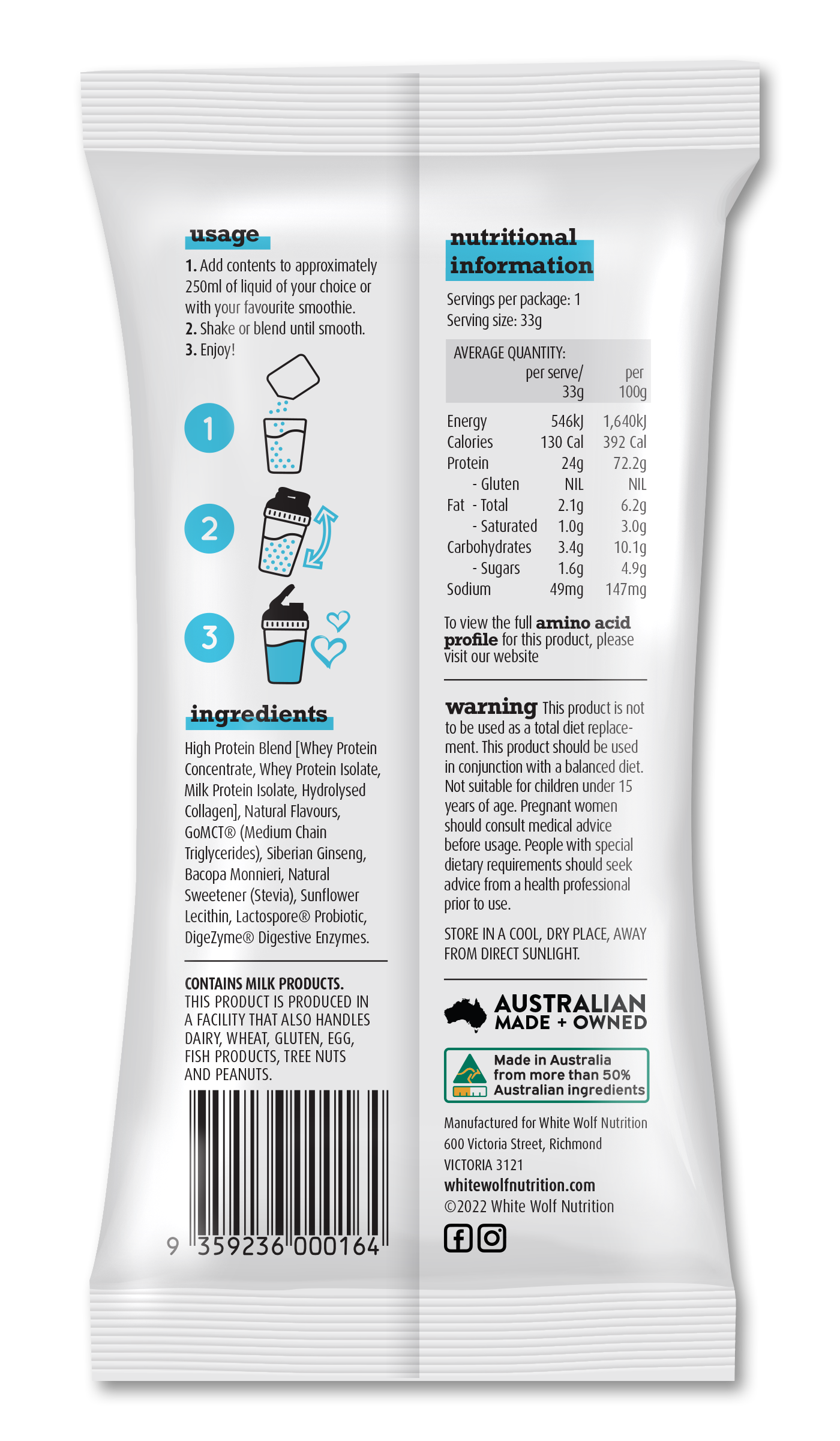 Whey Collagen Creamy Vanilla